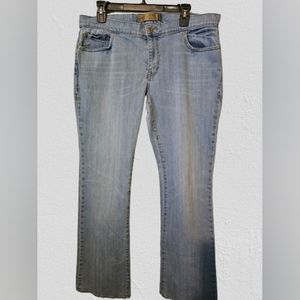 Old Navy Denim Low Waist‎ Boot Cut Stretch Size 14 Long